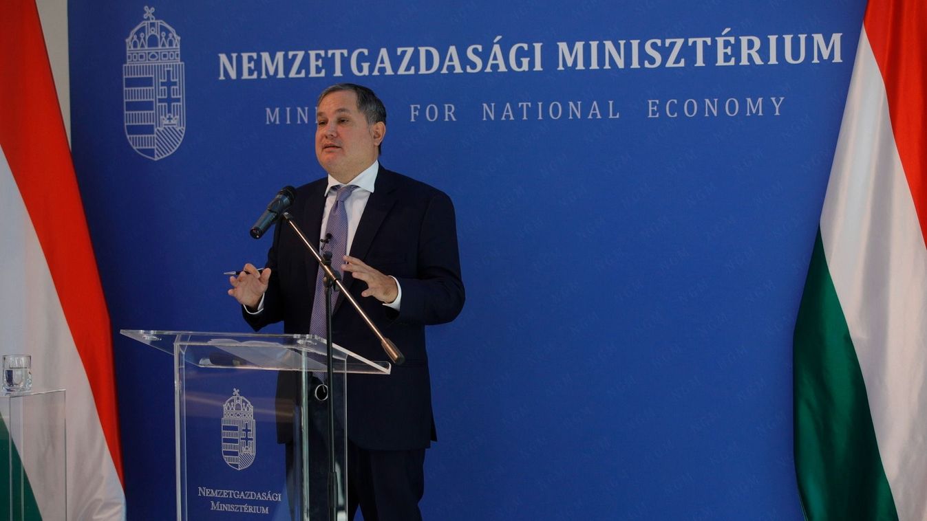 2025. január 14. Nagy Márton nemzetgazdasági miniszter. infláció, KSH. Fotó: Vémi Zoltán / Világgazdaság