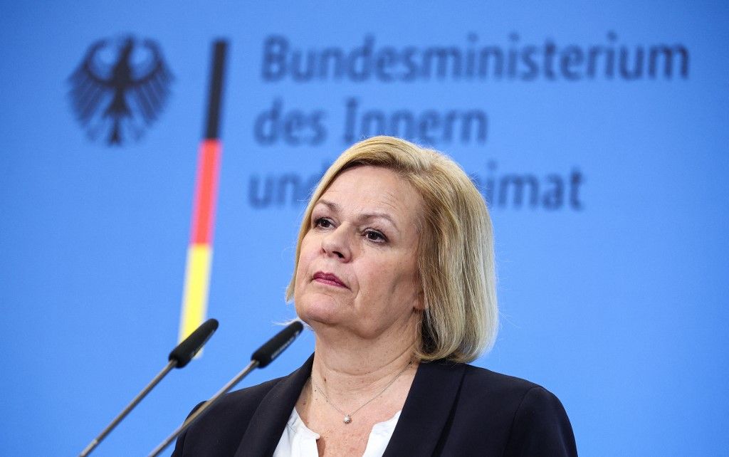 Statement by Faeser on fatal attack in Aschaffenburg