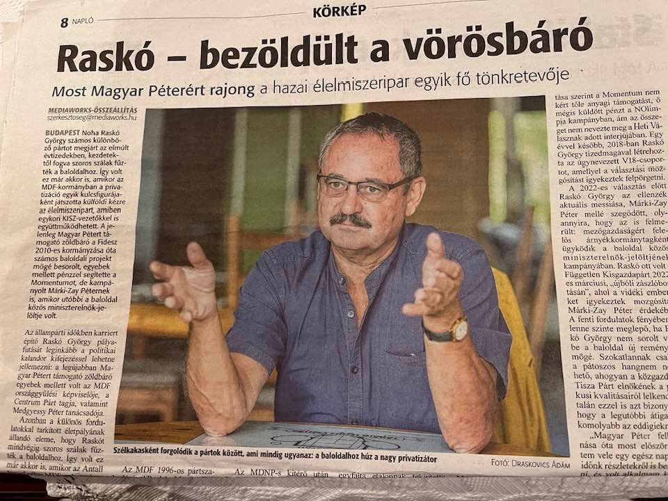 Raskó György Magyar Péter