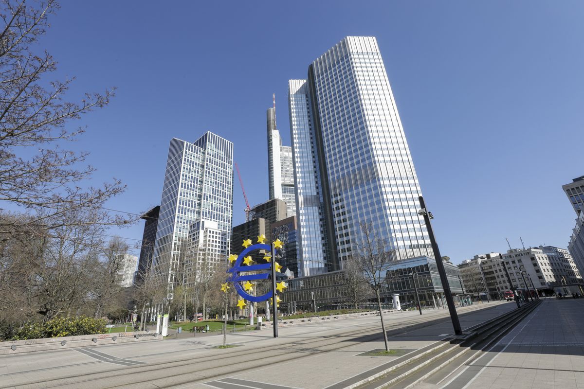Frankfurt Financial District As Germany Lines Up $370 Billion Borrowing Binge in Virus Fight