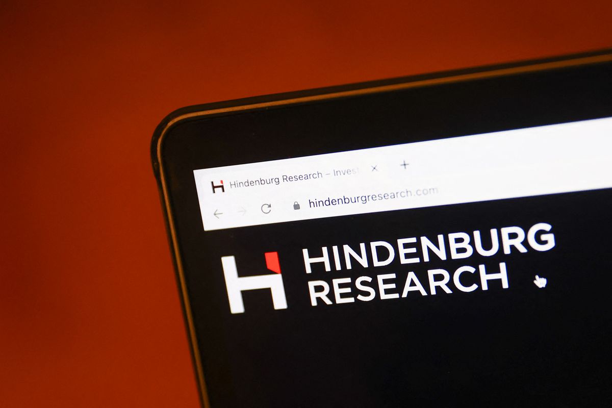 Hindenburg Research And Adani Photo Illustrations
