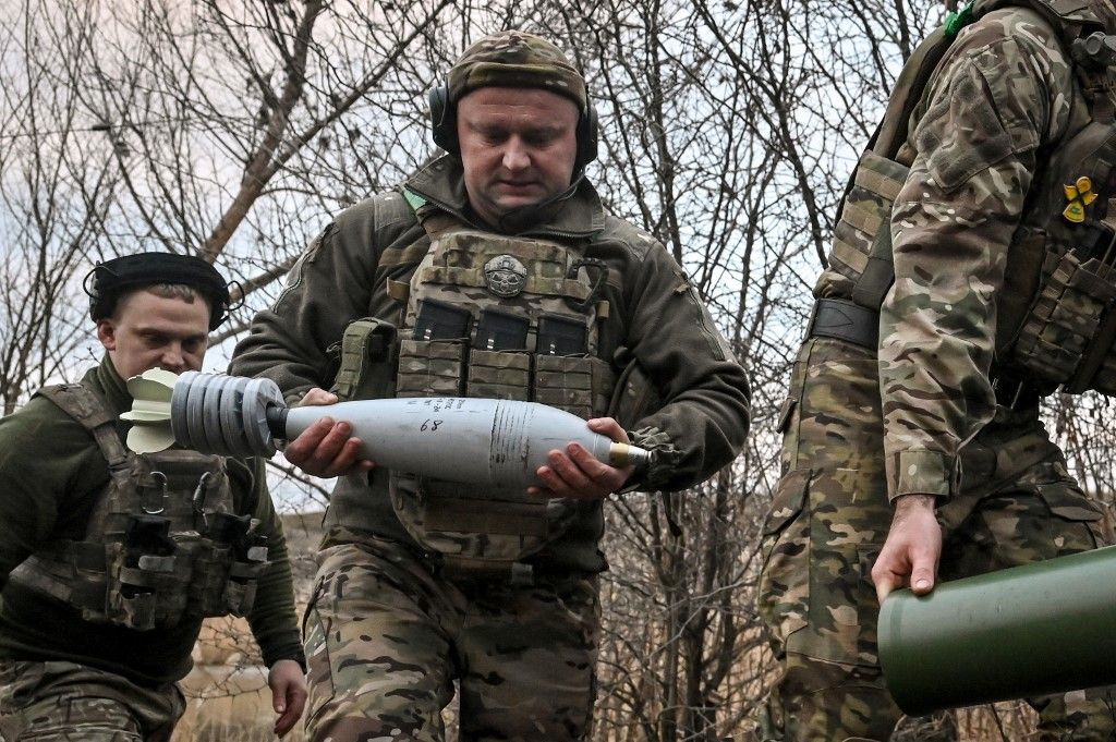 Mortar unit of Ukraine's Khyzhak Patrol Police Special Unit
toreck
ukrajna, háború