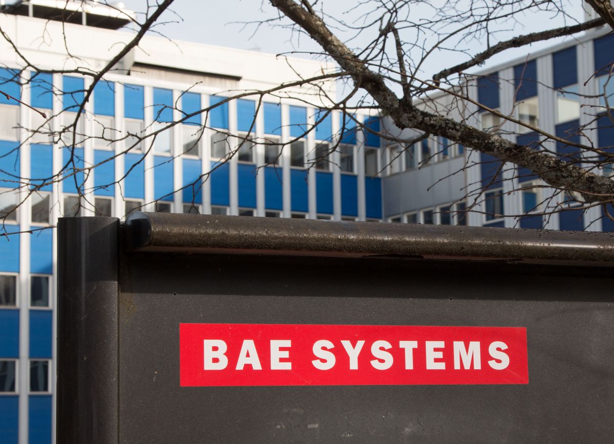 Karlskoga,,Sweden-,8,April,2015:,Bae,Systems,,Karlskoga.,Bae,Systems