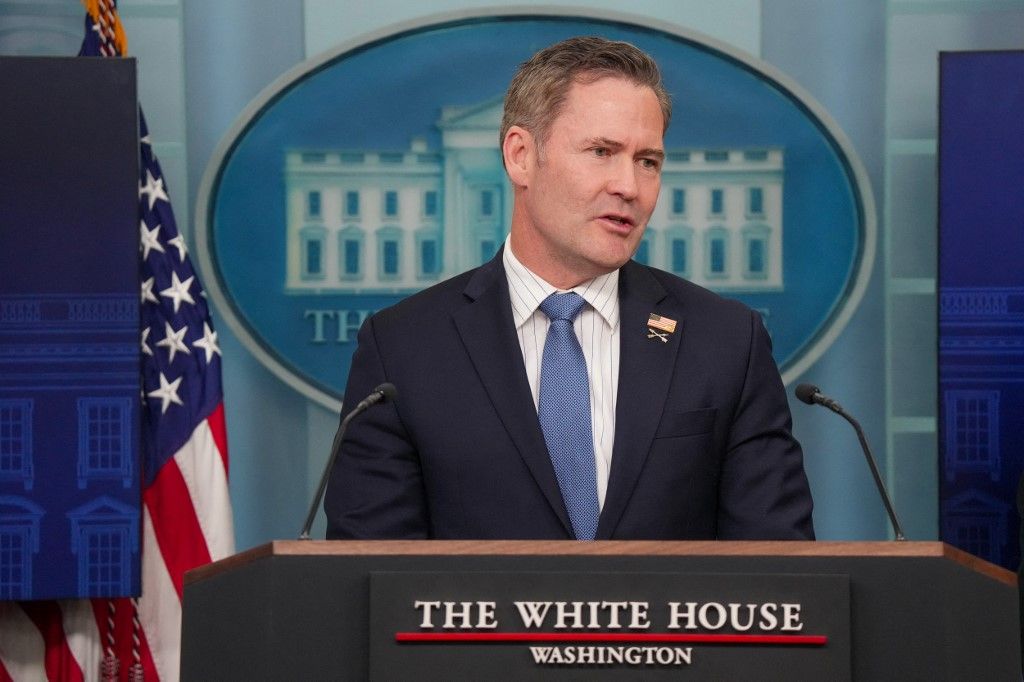 White House Press Briefing On The One Month Anniversary Of Donald Trump's Second Term.
Mike Walz, Egyesült Államok, USA, NATO