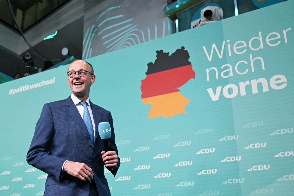 Merz CDU Németország német