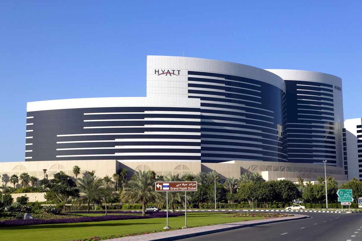 Das,Hyatt,Luxushotel,In,Dubai,,Vereinigte,Arabische,Emirate,,Naher,Osten,