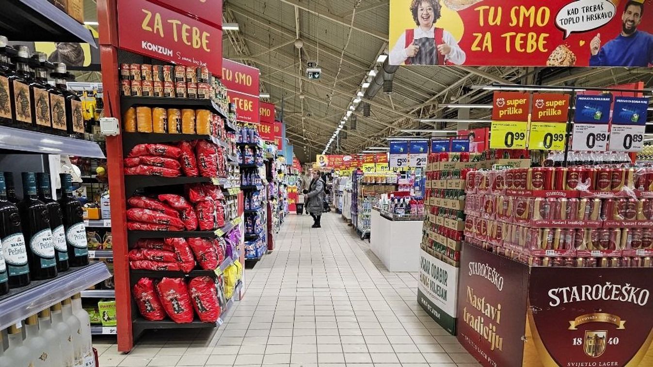horvát Horvátország szupermarket bojkott
