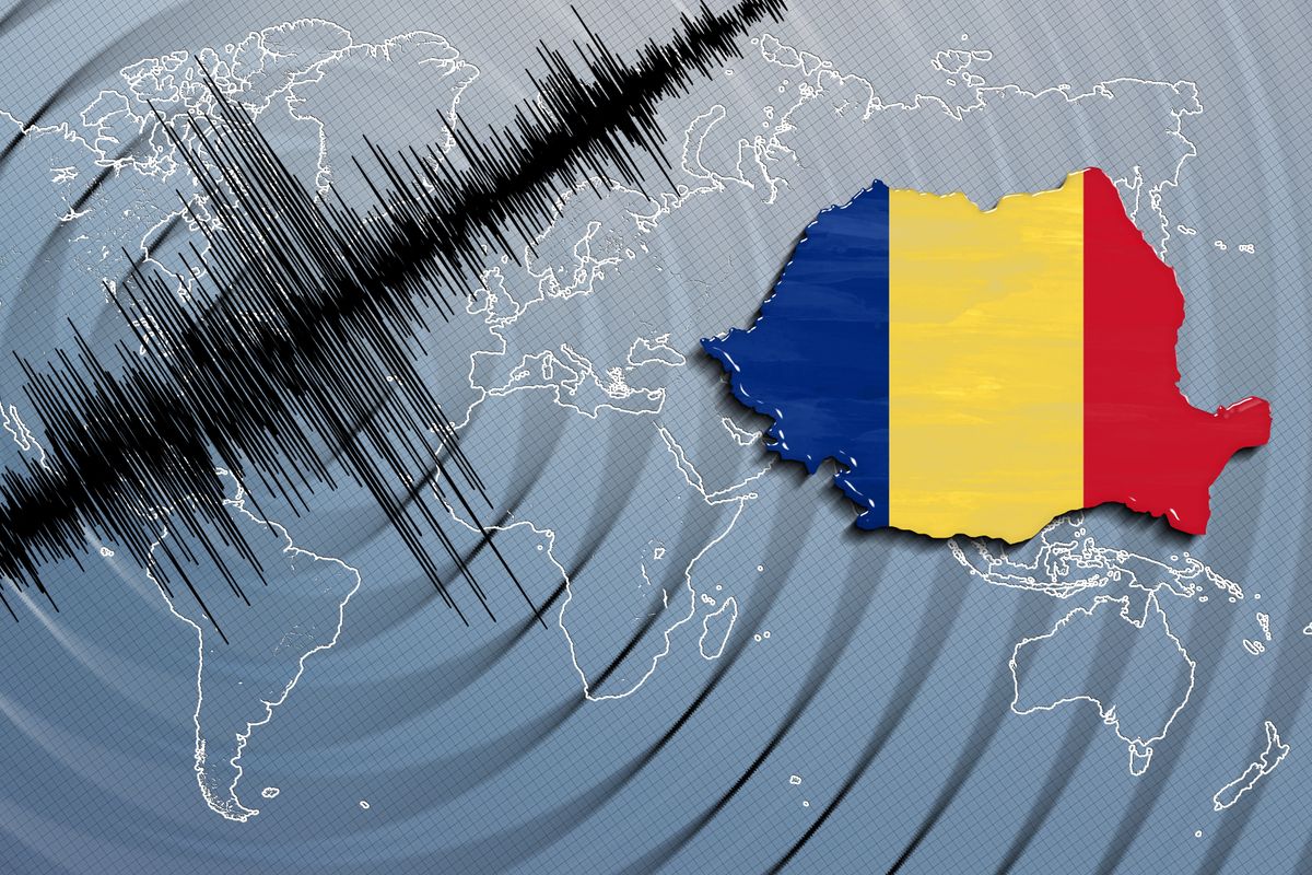 Seismic,Activity,Earthquake,Romania,Map,Richter,Scale