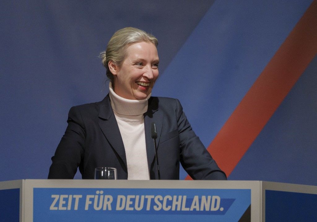 AfD election campaign in Kusel
Alice Weidel
