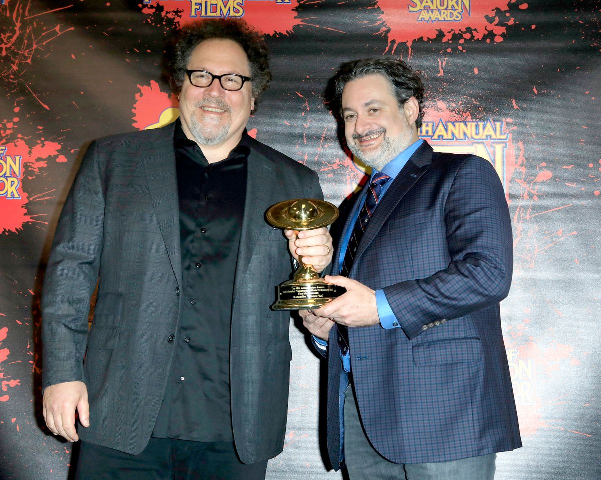 Los,Angeles,-,Oct,26:,Jon,Favreau,,Dave,Filoni,At