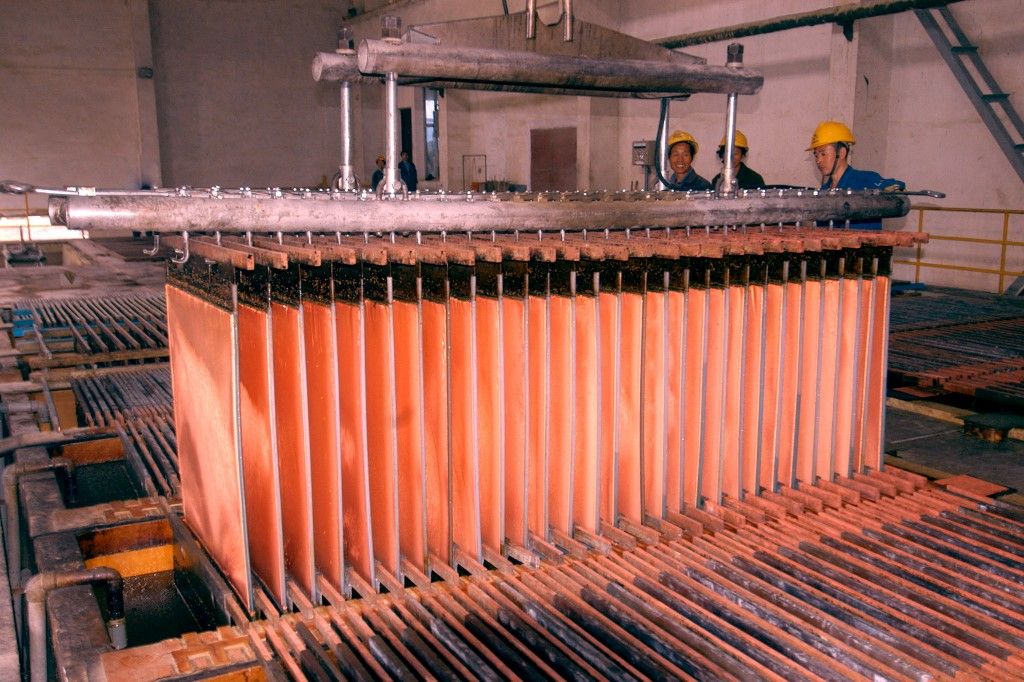 árupiac Copper drops sharply on China worries