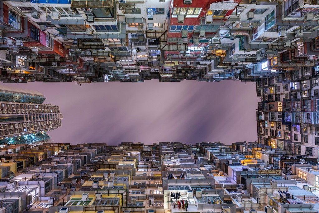 Hongkong ingatlan felhőkarcoló