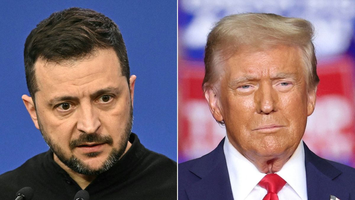 Volodimir Zelenszkij Donald Trump
