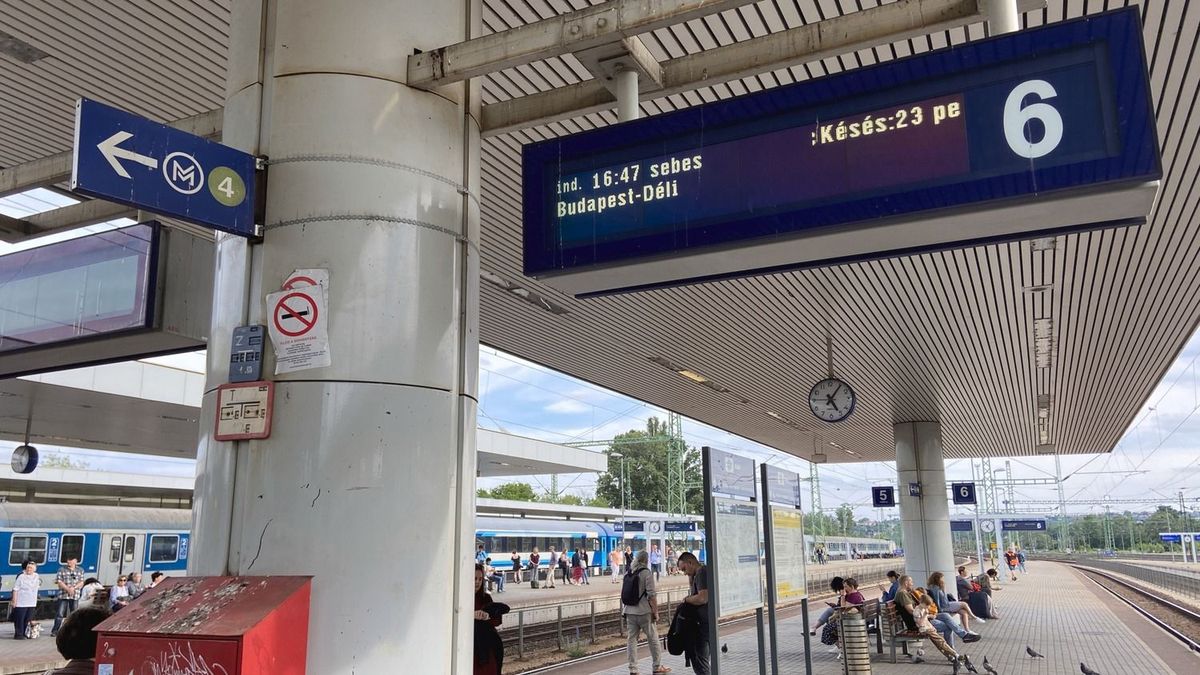 alatt már negyedmillió utazás során kellett a MÁV-nak késési biztosítást fizetnie / pályaudvar Kelenföld