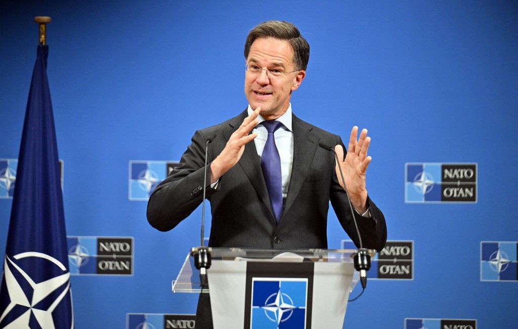 Mark Rutte-Keir Starmer joint press conference in Brussels