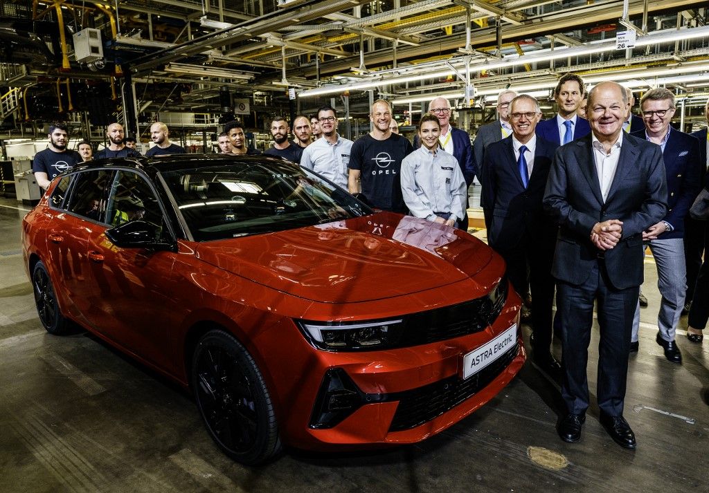  Stellantis Celebration of 125 years of vehicle construction at Opel