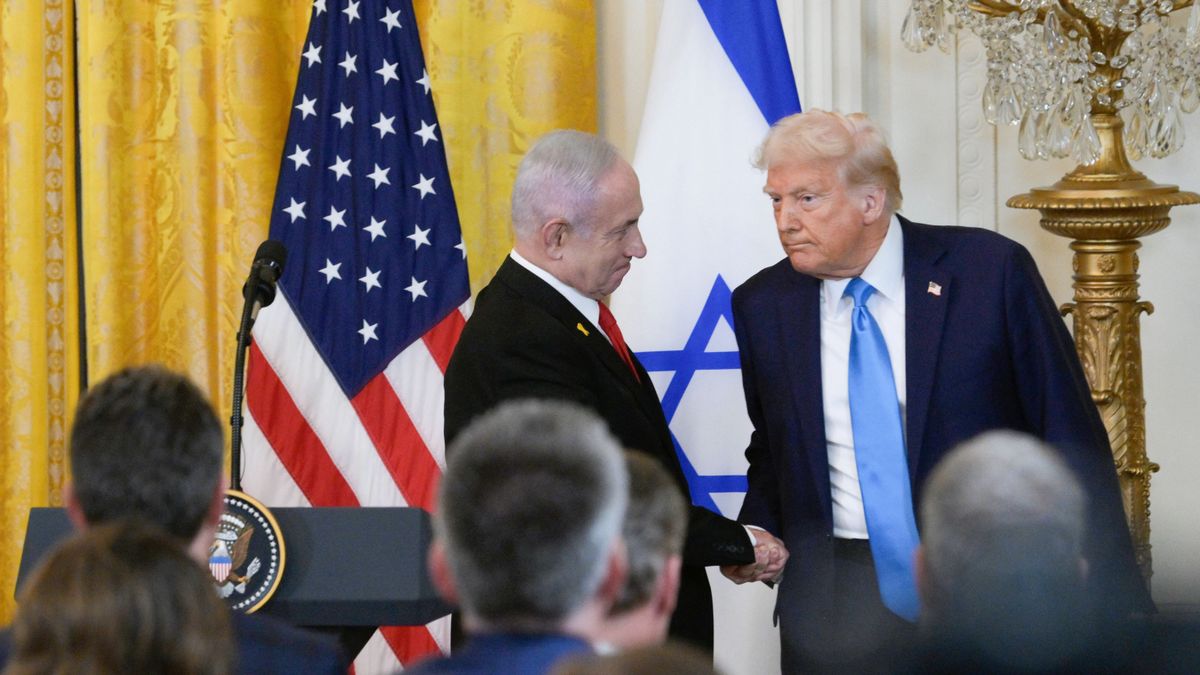 DC: Presidents Trump and Netanyahu hold a Gaza Strip press conference