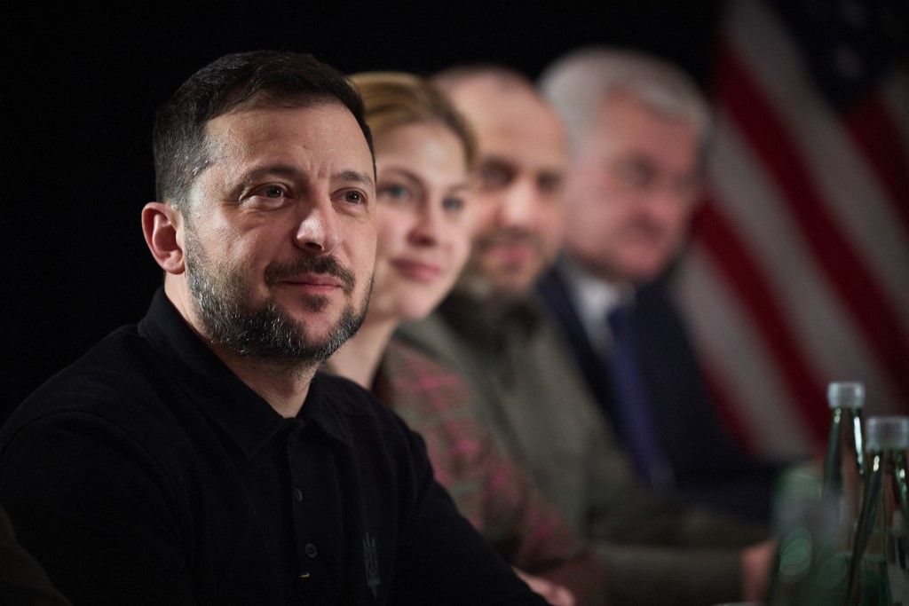Zelenszkij Münchenben: az ukrán ásványkincsekre alkuszik