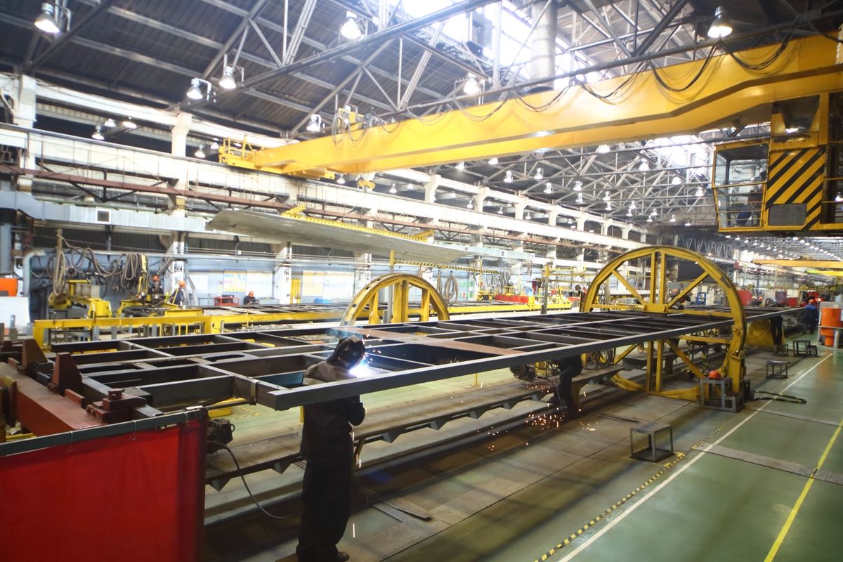 Tver,-,Jun,05:,The,Welding,Process,At,The,Tver orosz gazdaság bmi feldolgozóipar