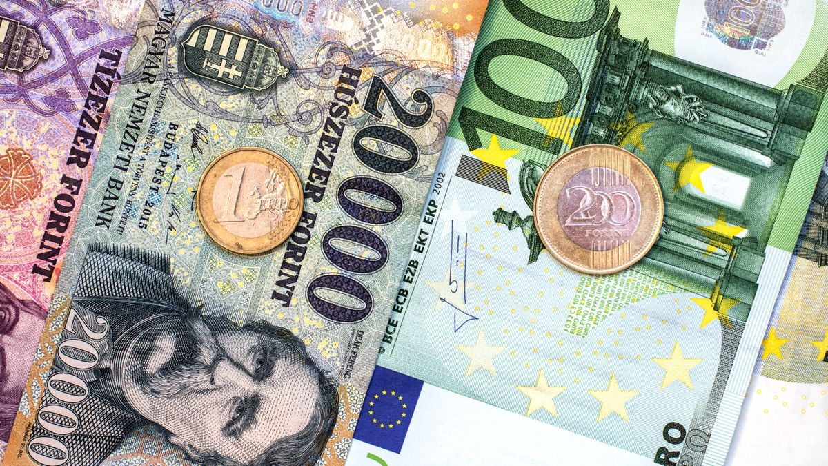 Forintárfolyam: 404 felé araszol az euró az EKB iránymutatása előtt