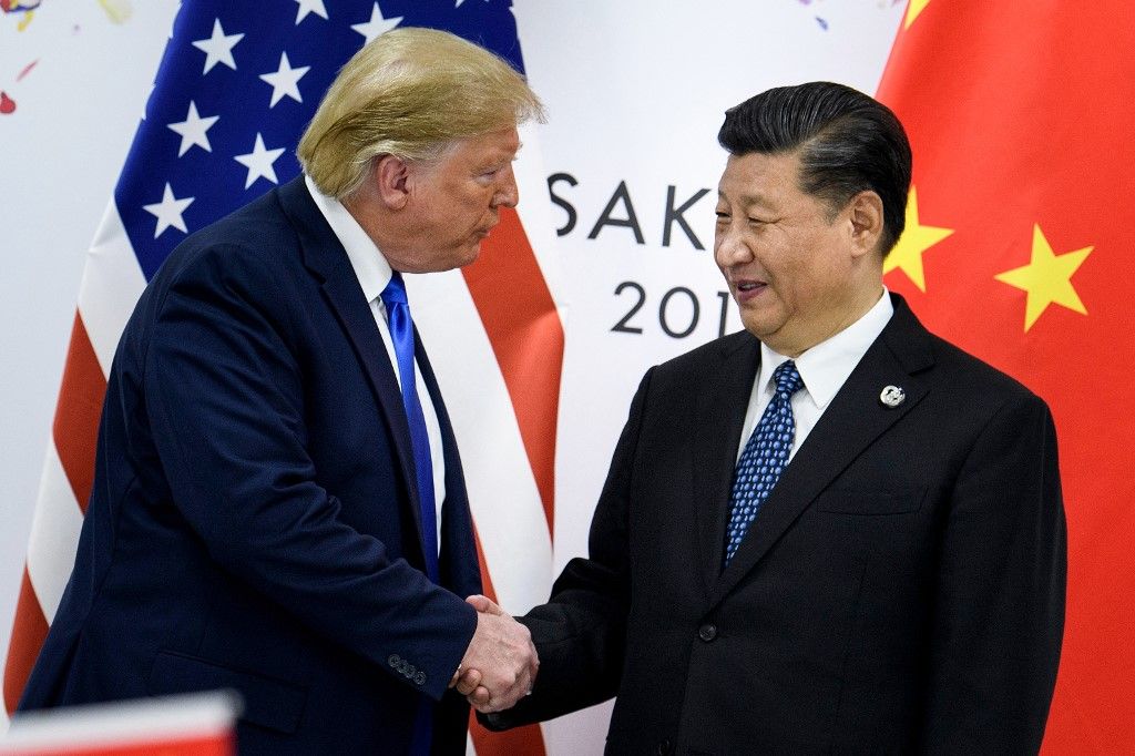 Trump Hszi Csin-ping