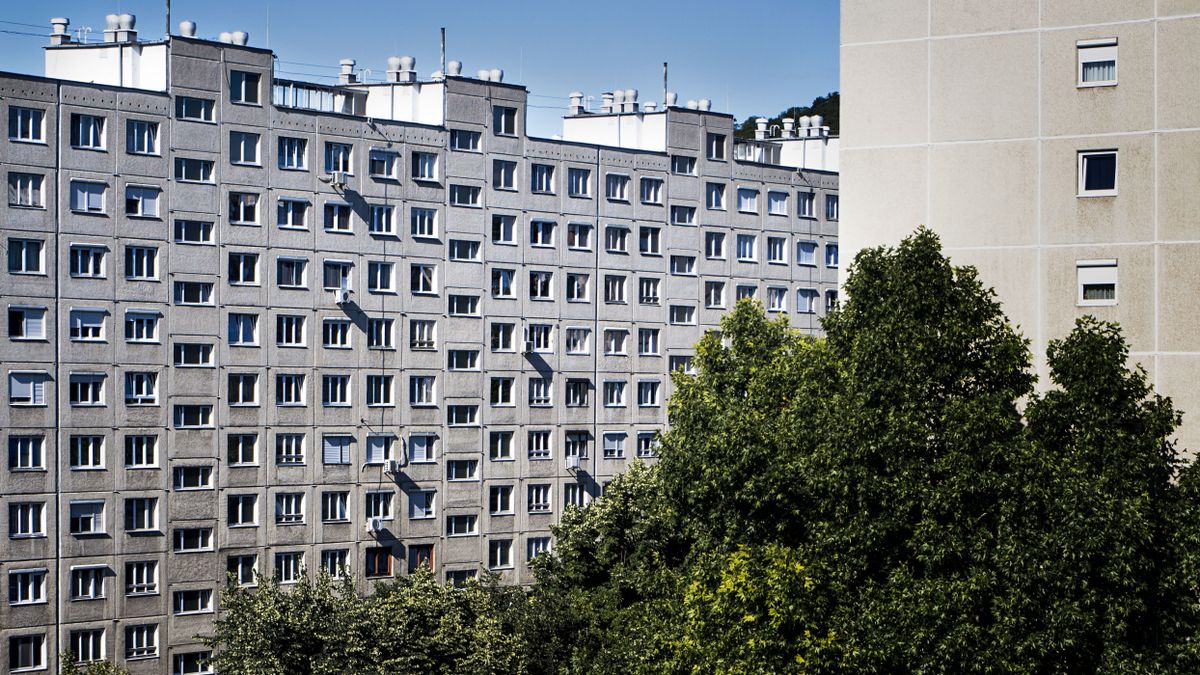 Typical,Old,Panel,Apartment,With,A,Lot,Of,Windows,From