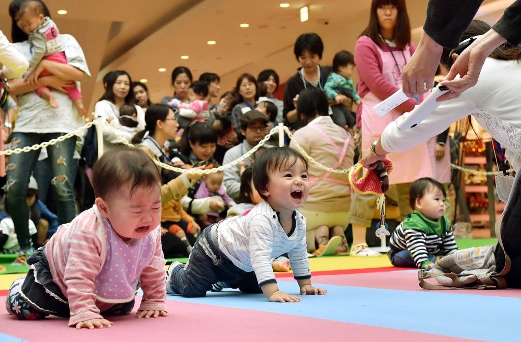 japán demográfia csecsemő kisbaba