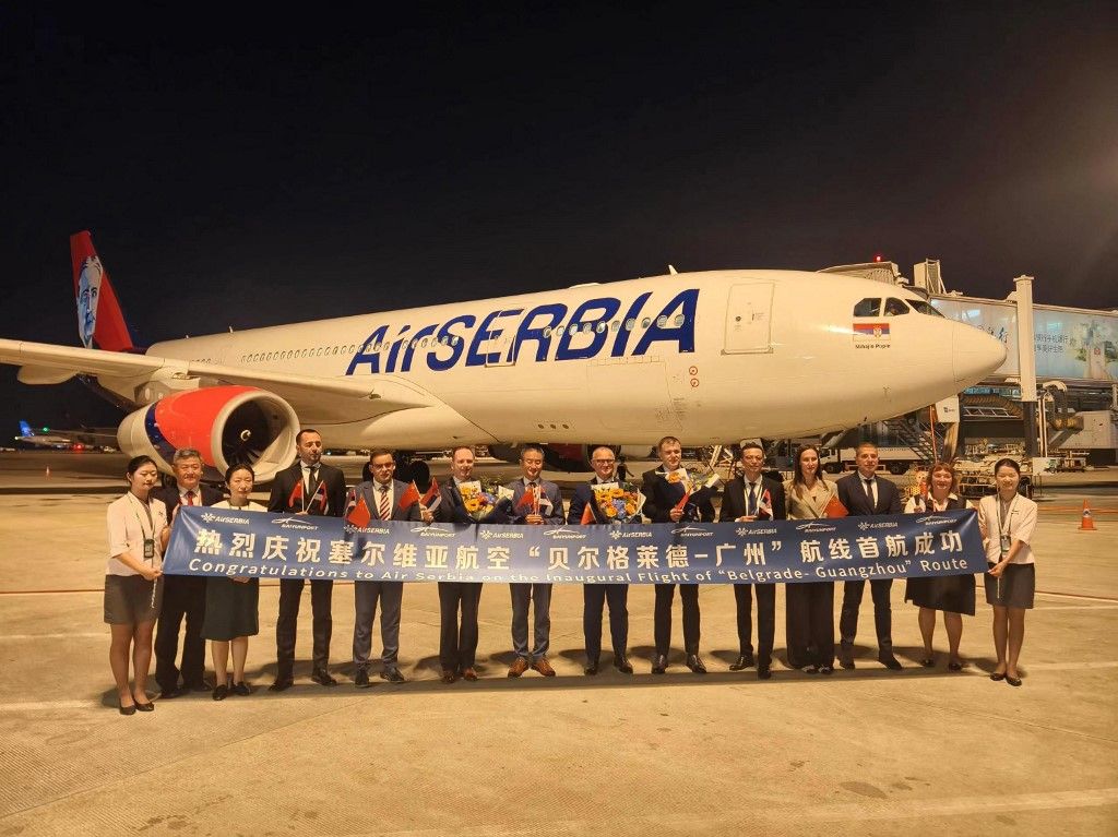 szerb Szerbia Air Serbia
