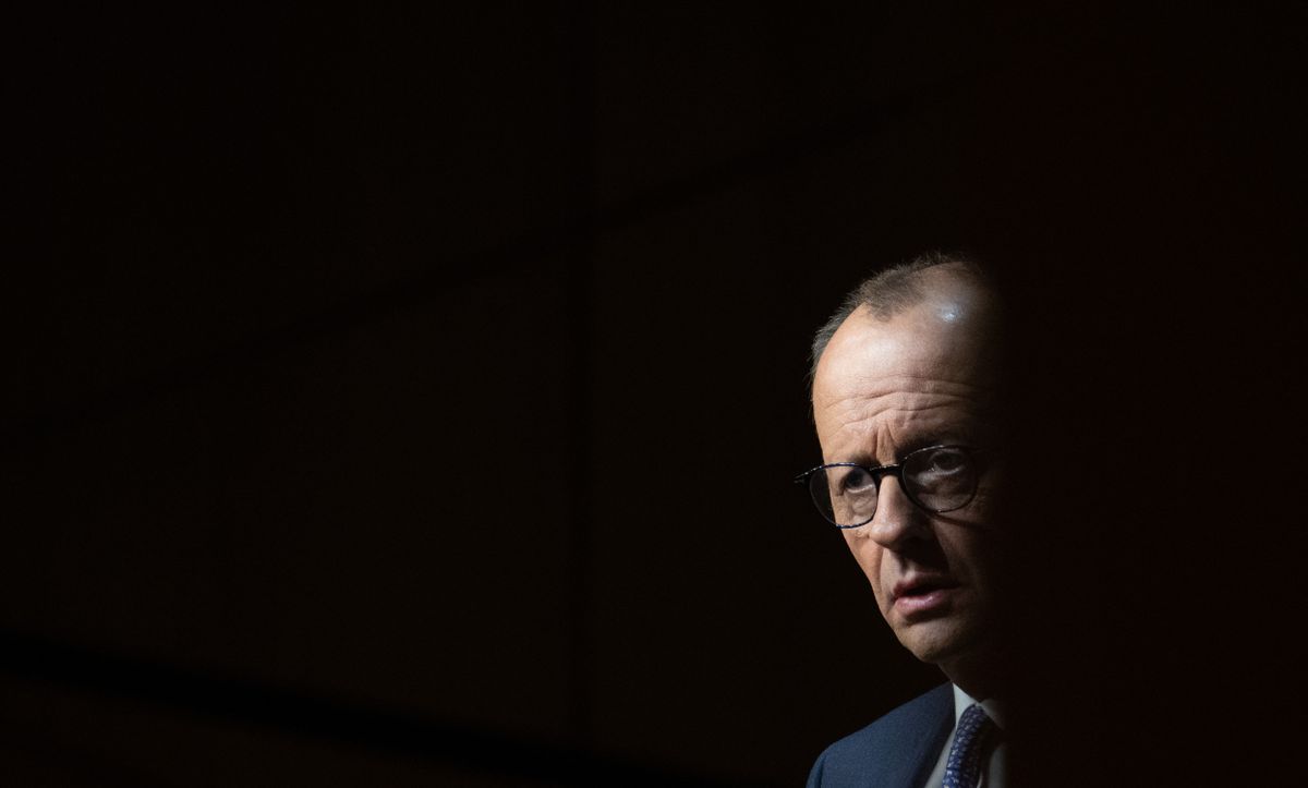 CDU election campaign - Darmstadt Friedrich Merz afd