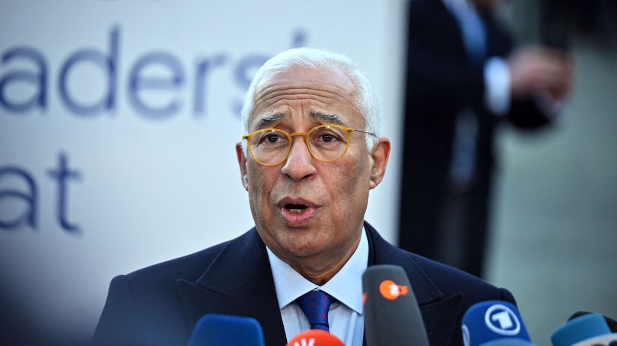 President of the European Council, Antonio Costa védelem