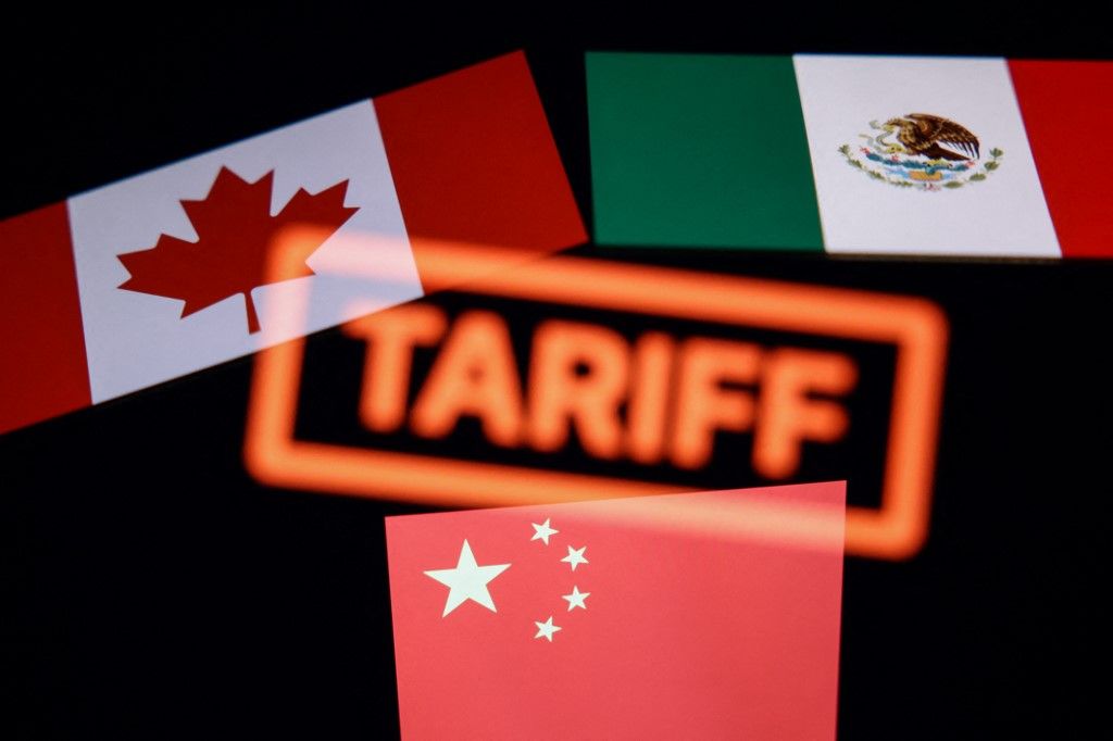USA Tariffs Photo Illustrations amerikai vámok kína mexikó kanada vám