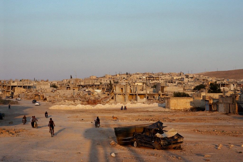 SYRIE-KOBANE-FIVE-MONTHS-AFTER-LIBERATION Szíria szankciók EU enyhítés
