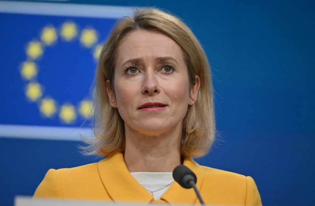 orosz szankciók, Kaja Kallas