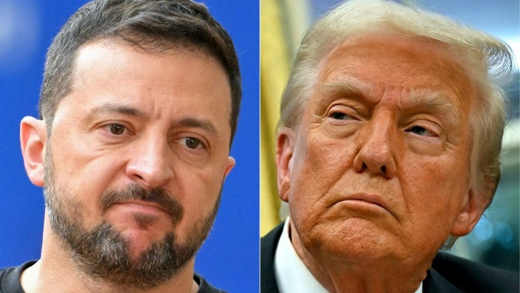Donald Trump Volodimir Zelenszkij
