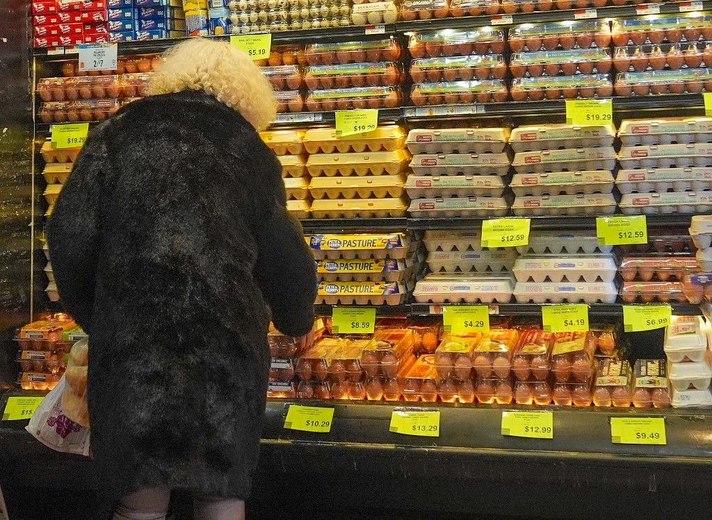 Some US supermarkets have stopped selling eggs tojás