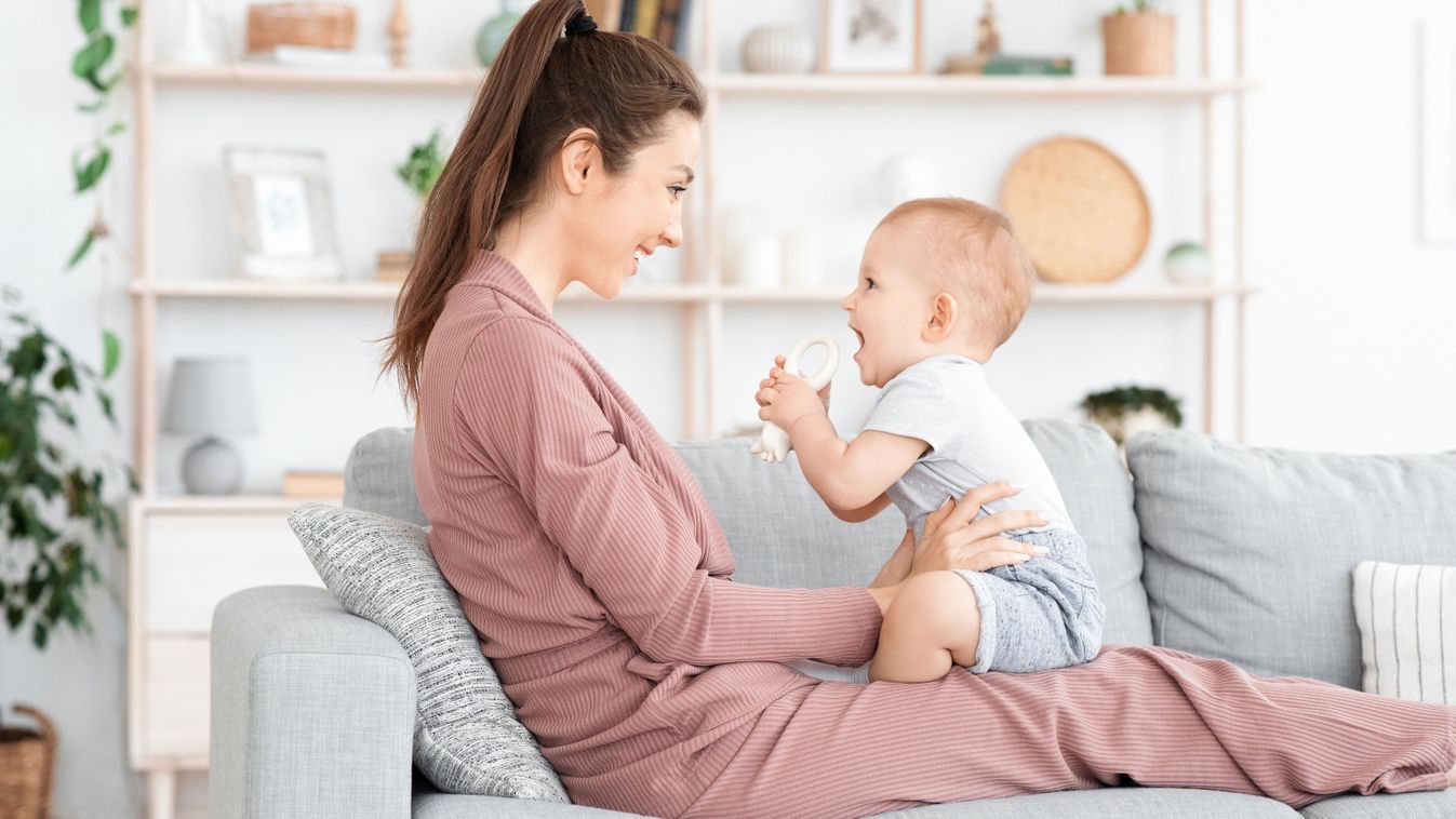 Happy loving family. Mother and her toddler baby boy playing at home
anyák adómentessége szja-mentesség