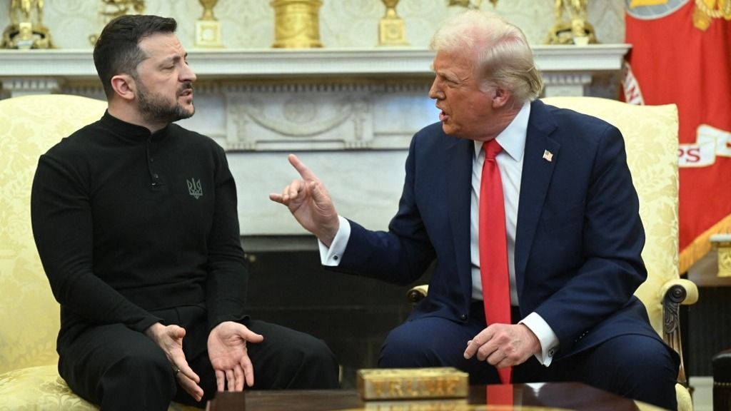 Ukraine President Volodymyr Zelensky visits the White House