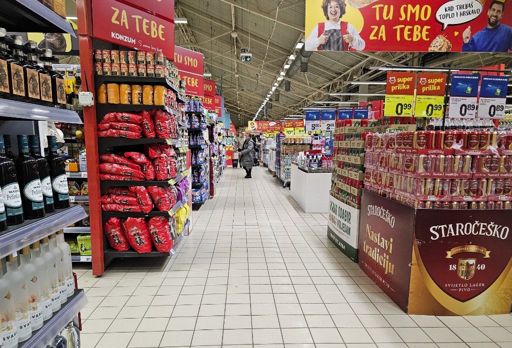 horvát Horvátország szupermarket bojkott