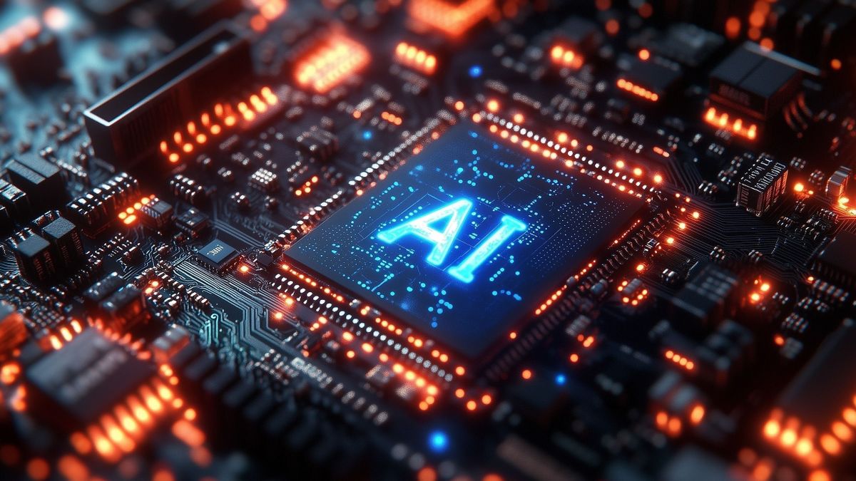 3d,Illustration,Of,Glowing,Blue,"ai",Text,On,A,Computer, csip, mi, mesterséges intelligencia, InvestAI