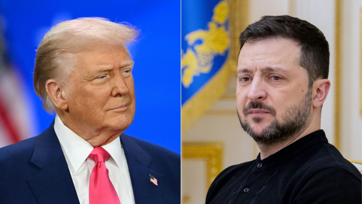 ukrán-amerikai kapcsolatok Trump Zelenszkij