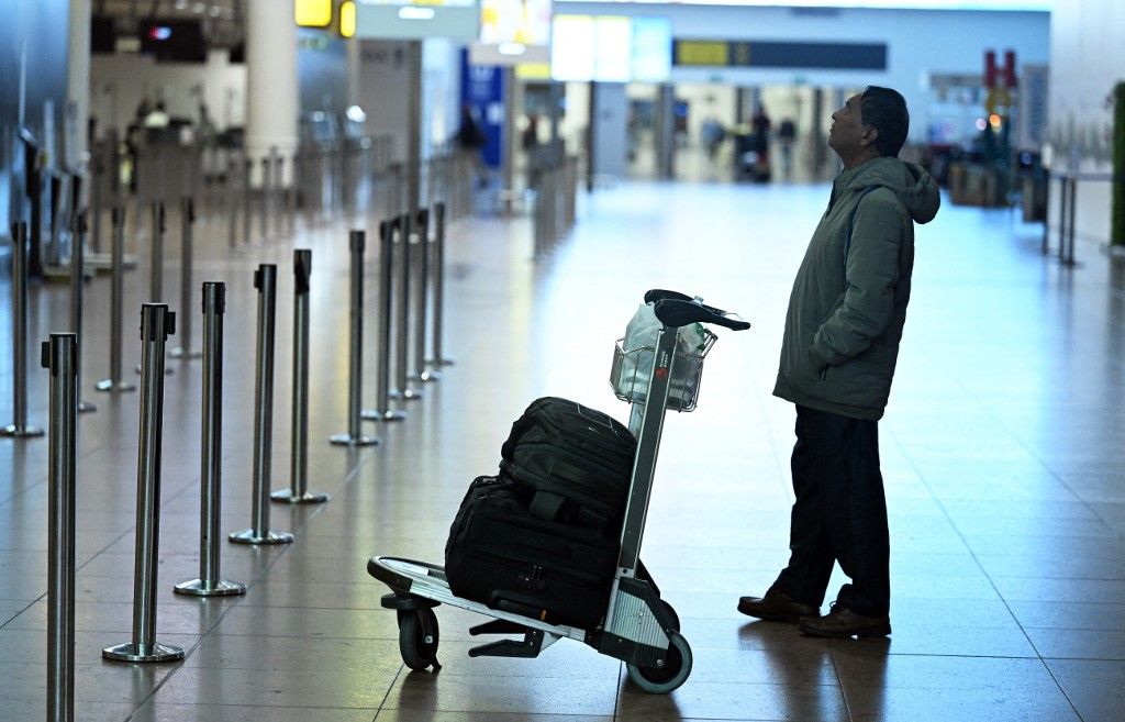 Brussels Airport workers go on strike, sztrájk