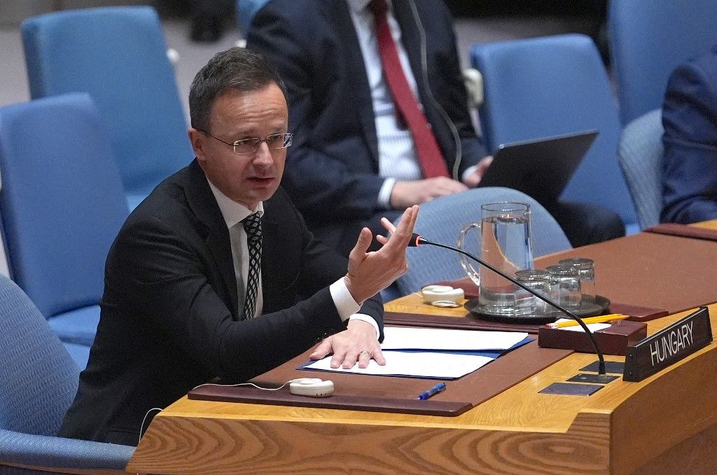 UN Security Council meets on multilateralism, reforming and improving global governance Szijjártó Péter EU Trump vámháború