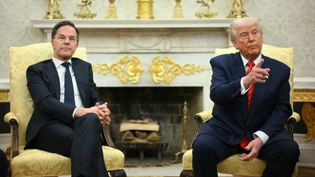 President Donald Trump hosts NATO Secretary General Mark Rutte Donald Trump: csalódás lenne, ha Oroszország nem fogadná el a tűzszünetet