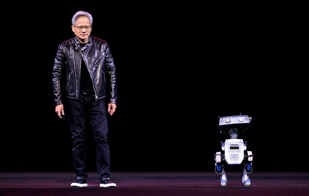 nvidia, jensen huang, tech, robot, 