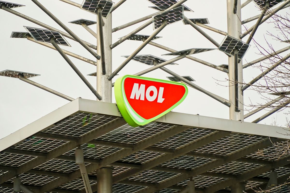 Mol, olajtársaság, EBITDA, Budapest,,Hungary,-,Dec,20,,2023:,Mol,Logo,On,An