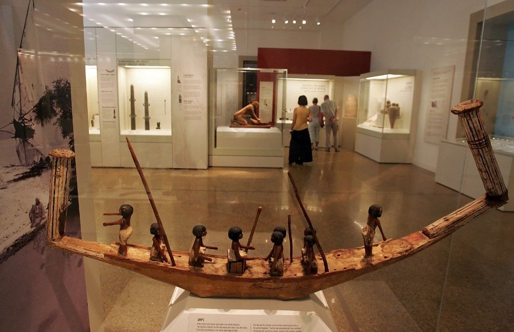 GREECE-EGYPT-ARCHAEOLOGY-MUSEUM