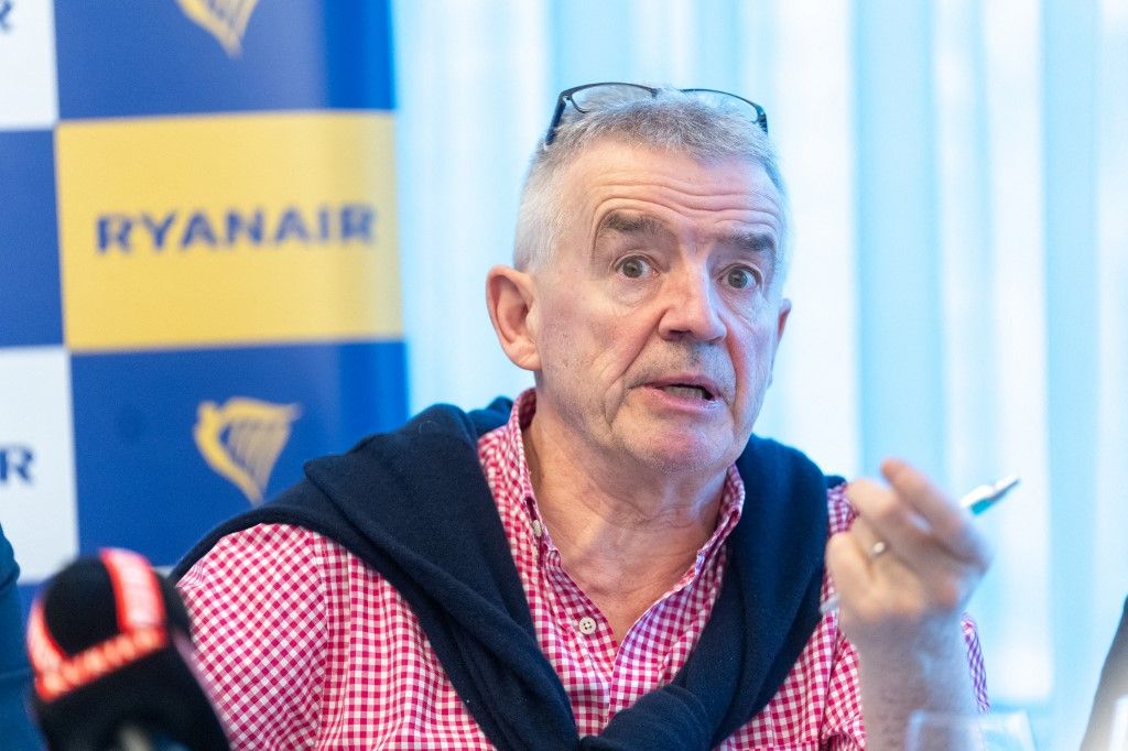 A Ryanair az első évben ötmillió utast szállítana, de válaszra se méltatják – O'Leary nem érti Ryanair press conference