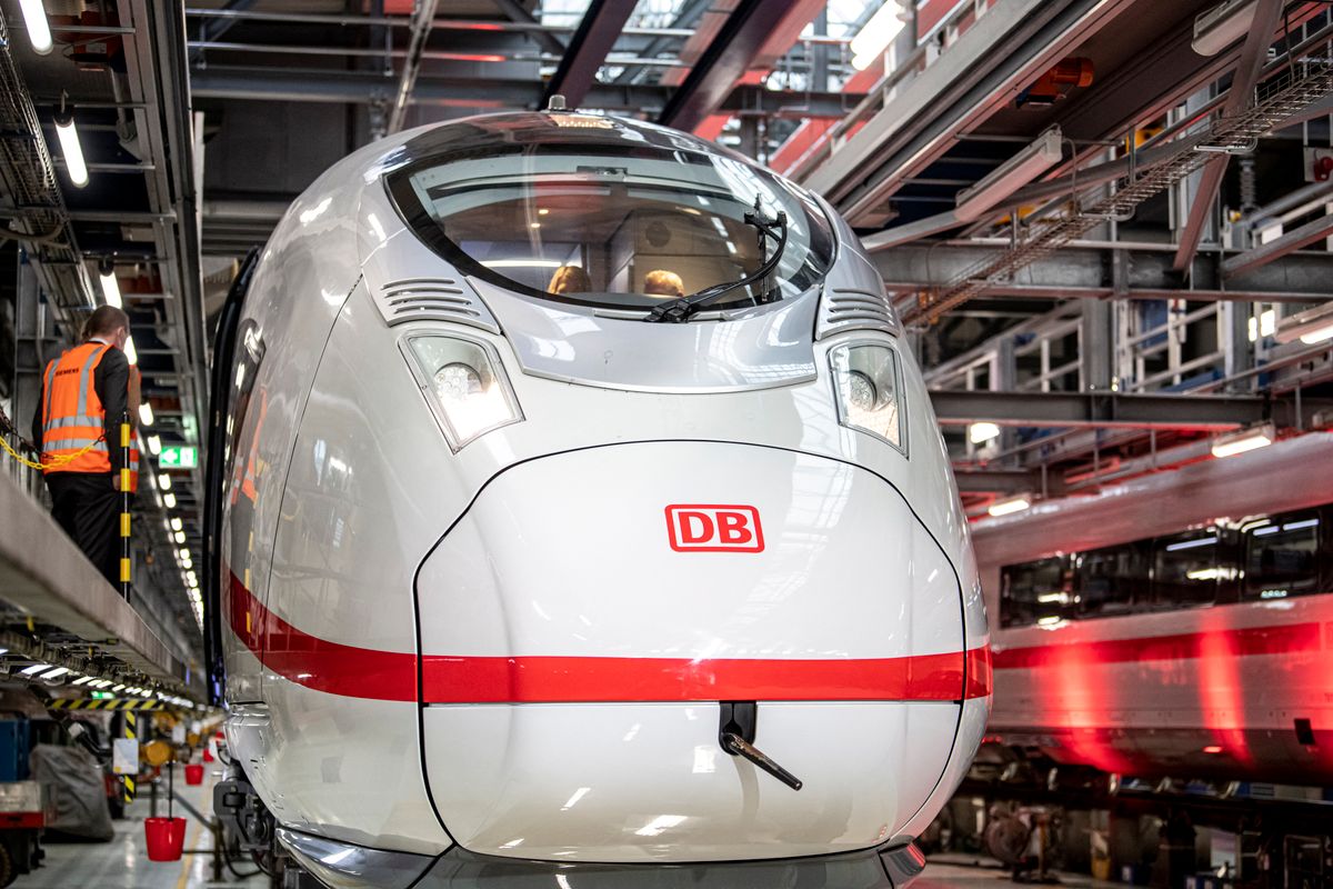 Presentation of the ICE 3neo of Deutsche Bahn