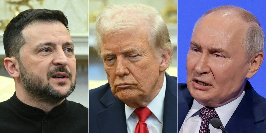 US President Donald Trump and Russian President Vladimir Putin hold phone call