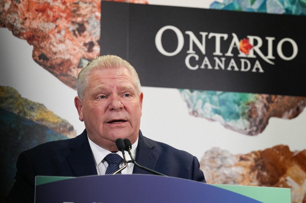 Ontario Premier Doug Ford